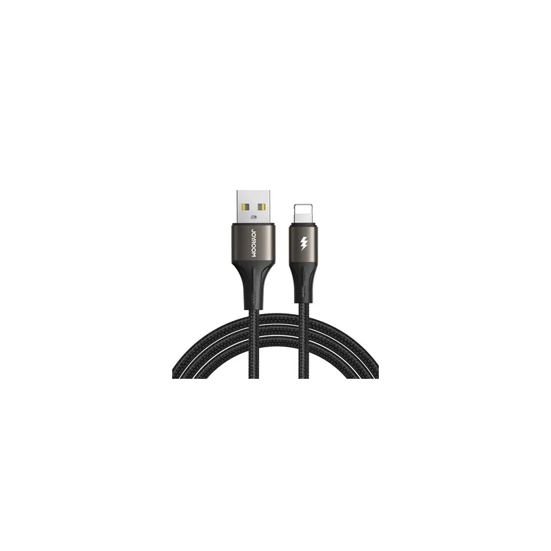 Cable USB to Lightning Joyroom SA25-AL3 / 3A / 1.2m (black)